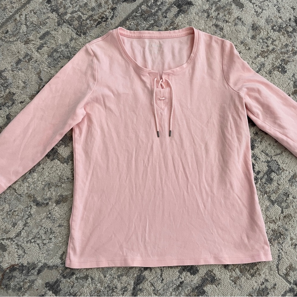 LLBean 3/4 Sleeve Top